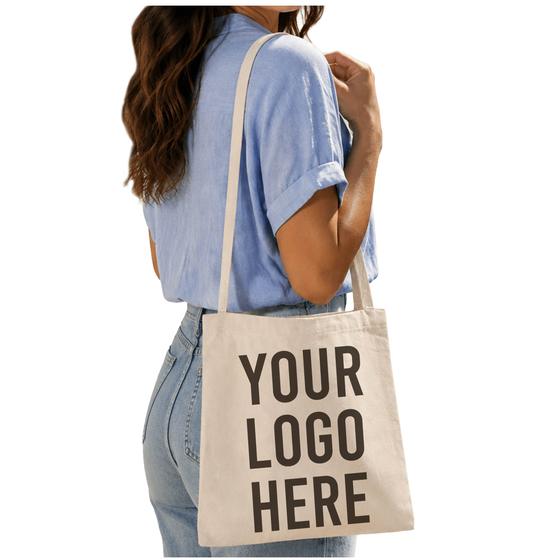 Cotton Canvas Shoulder Tote (MB210) — blank, ready for custom branding by Promaroo