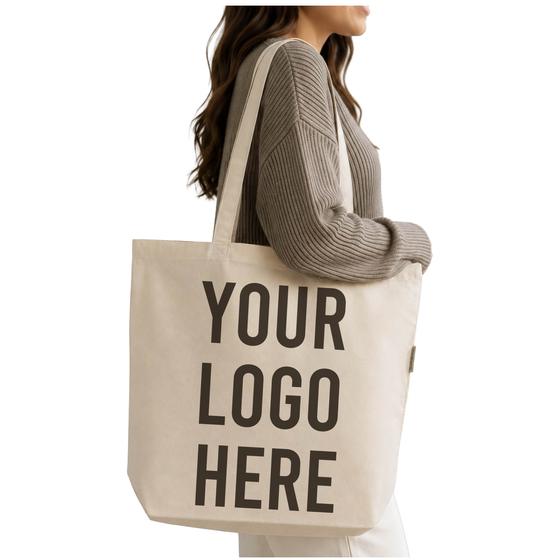 Organic Cotton Shopper (OR160) — blank, ready for custom branding by Promaroo