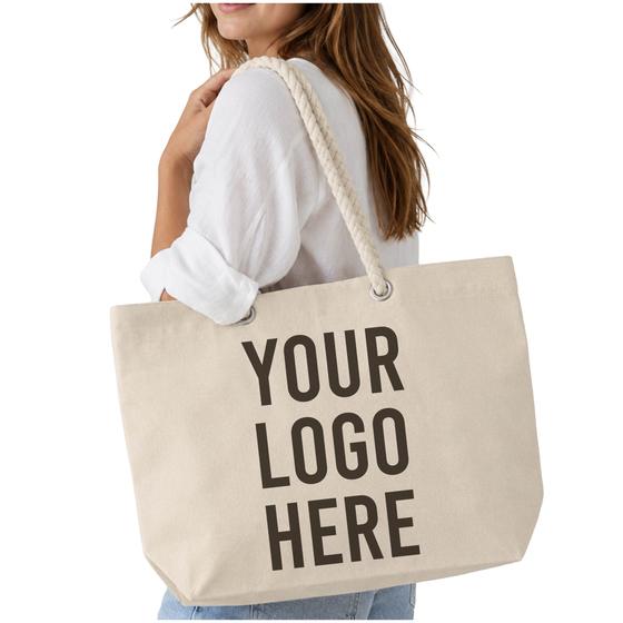Small Canvas Tote (RP260) — blank, ready for custom branding by Promaroo