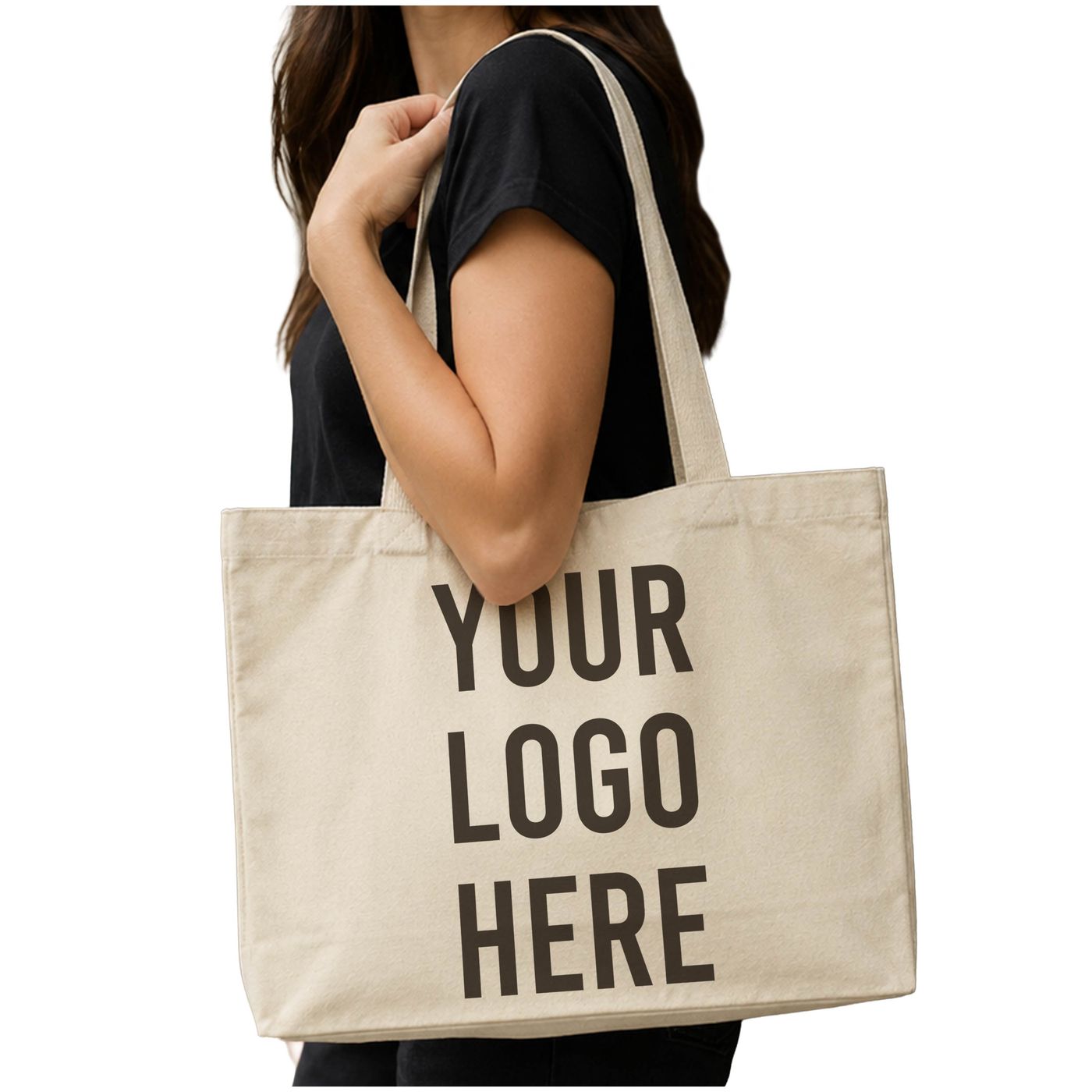 Large Canvas Tote (TF275) — blank, ready for custom branding by Promaroo