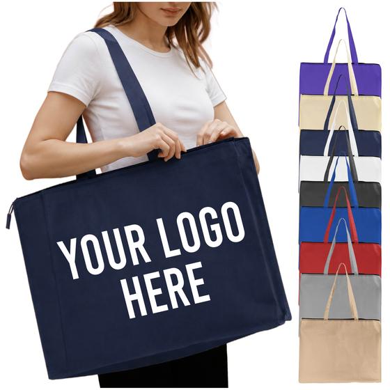 Extra Wide Non-Woven Tote (GN61) — blank, ready for custom branding by Promaroo