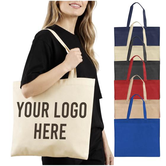 Large Non-Woven Tote (NTB20) — blank, ready for custom branding by Promaroo
